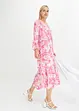 bedrucktes Tunika-Kleid aus fließender Viskose, bonprix