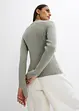 Gilet en maille, viscose mélangée, bonprix