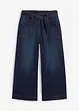 Wide-Leg-Jeans High Waist, Bequembund cropped, bonprix