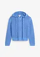 Ajour-Pullover mit Kapuze, bonprix