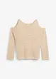 Pull boxy à découpes, bonprix