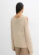 Pull boxy à découpes, bonprix