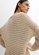 Pull boxy à découpes, bonprix