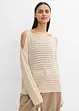Pull boxy à découpes, bonprix