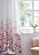 Rideau à imprimé floral (1 pce), bonprix