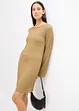 Minikleid aus strukturiertem Crêpe, bonprix