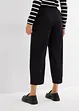 Pantalon 7/8 taille élastiquée en lin mélangé, bonprix