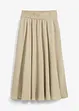 Jupe midi, taille élastiquée, bonprix