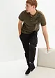 Loose Fit Schlupf-Cargohose, Straight, bonprix