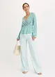 Shirtbluse in Wickeloptik, bonprix