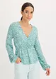 Shirtbluse in Wickeloptik, bonprix