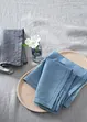 Lot de 2 serviettes de table en lin, bonprix