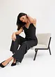 Jersey-Jumpsuit mit Strass-Detail, bonprix