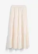 Jupe longue rayée, 100% coton, bonprix
