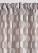 Rideau en coton à motif graphique (1 pce), bonprix