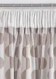 Rideau en coton à motif graphique (1 pce), bonprix