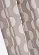 Rideau en coton à motif graphique (1 pce), bonprix