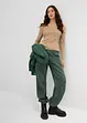 Pantalon cargo 100% coton, bonprix