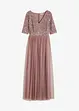 Maxikleid mit Paillettenstickerei, bonprix