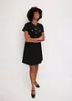 Robe courte avec jupe légèrement évasée, bonprix