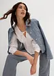 Blouse froncée avec des coutures élastiques, bonprix