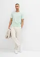 Lot de 2 T-shirts 100% coton, bonprix