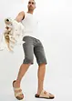 Bermuda confortable en jean et molleton, Regular, bonprix