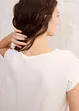 Shirt mit Seidenanteil, bonprix