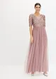 Maxikleid mit Paillettenstickerei, bonprix