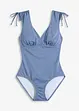 Maillot 1 pièce sculptant brillant, maintien léger, bonprix