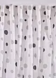 Voilage en polyester recyclé motif pois (1 pce.), bonprix