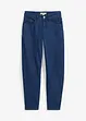 Barrel-Jeans Mid Waist, Low Stretch Bio-Baumwolle, bonprix
