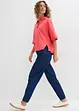 Barrel-Jeans Mid Waist, Low Stretch Bio-Baumwolle, bonprix