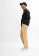 Classic Fit Stretch-Hose mit reiner Baumwolle, Straight, bonprix