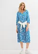 Kleid in Midilänge aus fließender Viskose, bonprix
