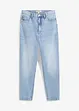 Jean mom taille haute, raccourci, peu extensible, bonprix
