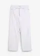Jean large, taille mi-haute, ceinture, bonprix
