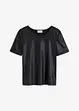 Shirt aus glänzendem Material, bonprix