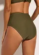 Lot de 2 bas de bikini taille haute, bonprix