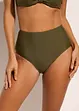 Lot de 2 bas de bikini taille haute, bonprix