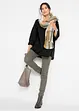 Langes Sweatshirt mit Viskose, bonprix