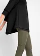 Langes Sweatshirt mit Viskose, bonprix