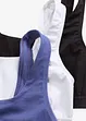 Lot de 3 brassières en coton extensible, bonprix