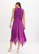 Premium Chiffonkleid mit Spitze, bonprix