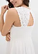 Robe de grossesse en jersey avec empiècement dentelle, bonprix