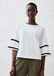 T-shirt avec soie, bonprix