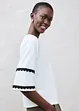 T-shirt avec soie, bonprix