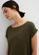 T-shirt oversize en viscose fluide, bonprix