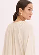 Oversized-Bluse mit Stickerei, bonprix