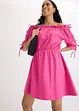 Robe en jersey à col Bardot, bonprix